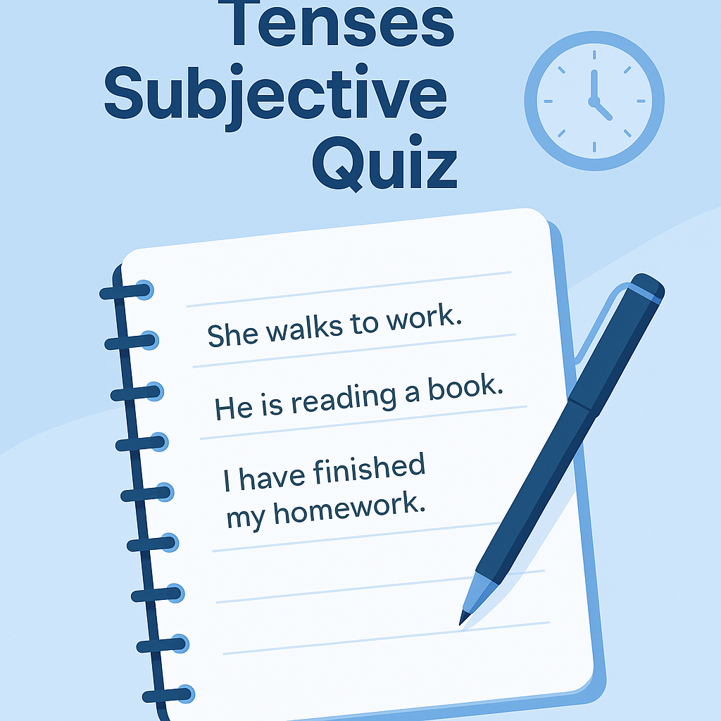 Tenses subjective